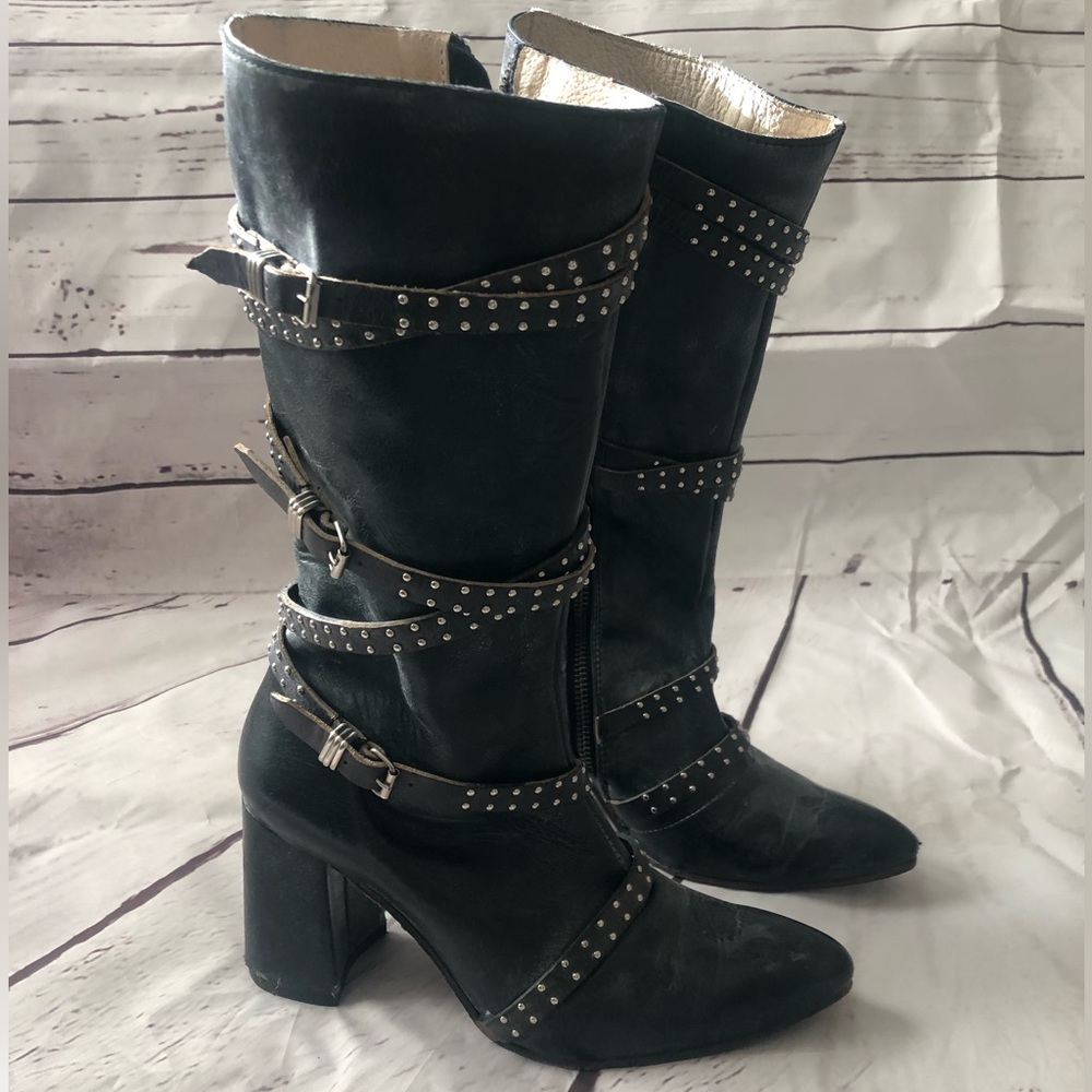 Freebird Jax Studded Boots 8